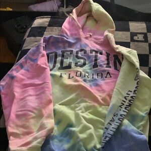 Tie-Dye DESTIN Florida Hoodie